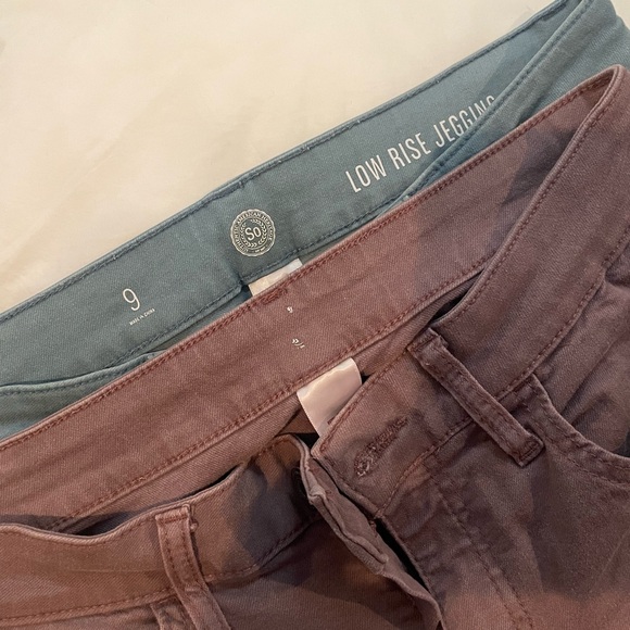 Two pair Stretch Jeggings - Picture 2 of 7